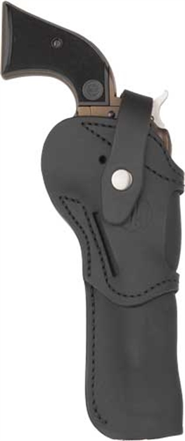 Picture of 1791 Gunleather Single Action Rev Mult-Ft Owb Amb Ruger Wrangler 6.5" BL SA-RVH-6.5-SBL-A -