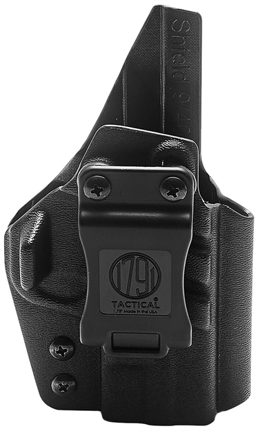 Picture of  1791 Gunleather Taciwbg2cg3blkr Tactical Kydex  Iwb Black Kydex Belt Clip Fits Taurus G2c/G3 Right Hand