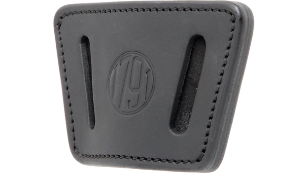 Picture of 1791 Gunleather Uiwsbla Uiw  Iwb/Owb Black Leather Belt Clip Fits Most Small-Mid Frame Autos Ambidextrous UIW-SBL-A 816161020005