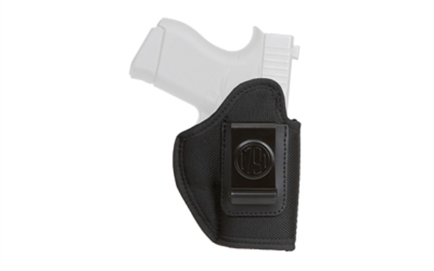 Picture of  1791 Gunleather Pniwb3blkr Premium Nylon  Iwb Size 03 Black Ballistic Nylon Belt Clip Right Hand