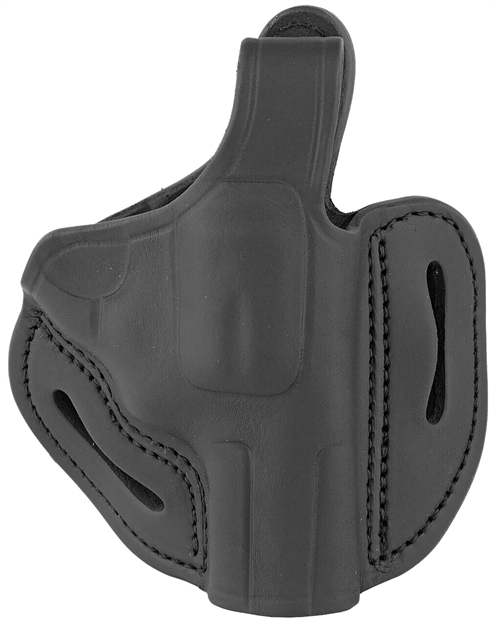 Picture of 1791 Gunleather Rvhx2ssblr Rvhx-2S  Owb Size 02S Stealth Black Leather Fits UP TO 3" Barrel, K/L-Frame, Belt Slide Right Hand RVHX-2S-CBR-R 816161025956