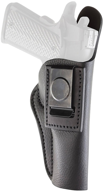 Picture of 1791 Gunleather Sch6nsbl Sch  Iwb Size 06 Night Sky Black Leather Belt Clip Left Hand SCH-5-NSB-L