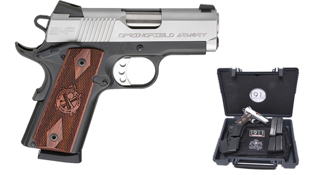 Picture of 1911 Emp 9Mm LW Compact Stainless W/ Instant Gear UP
