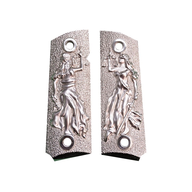 Picture of 1911 Pistol Grip Sterling Silver Lady Justice
