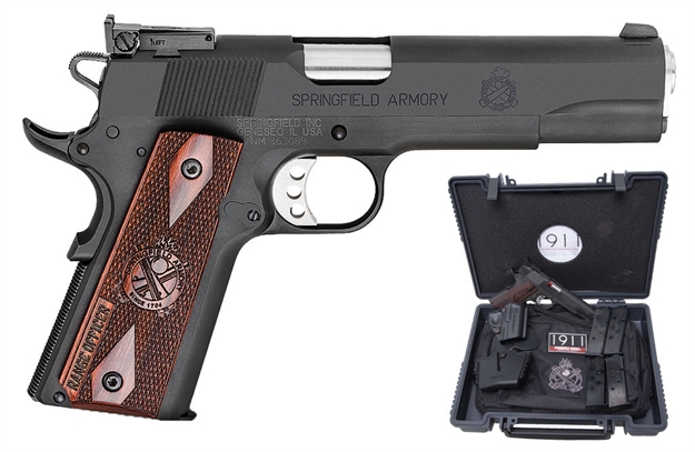 Picture of 1911 Range Officer .45 Parkerized W/ Instant Gear UP