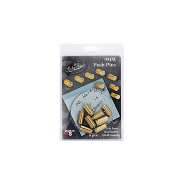 Picture of 2 Monkey 9Mm Push Pin Brass 8Pk