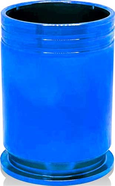 Picture of 2 Monkey Trading Llc. Monkey 40Mm Shot Glass Blue Replica 40Mm Grenade Shell SH40-BL