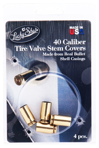 Picture of 2 Monkey Trading Monkey Valve Stem Cover 40 Cal Nickle 4/Pack LSVS-40N