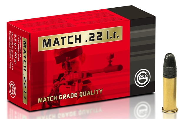 Picture of 235940050 Rimfire Geco 
22 Long Rifle (Lr) 40 GR Lead Round Nose 50 Bx/ 50 CS 100 CS