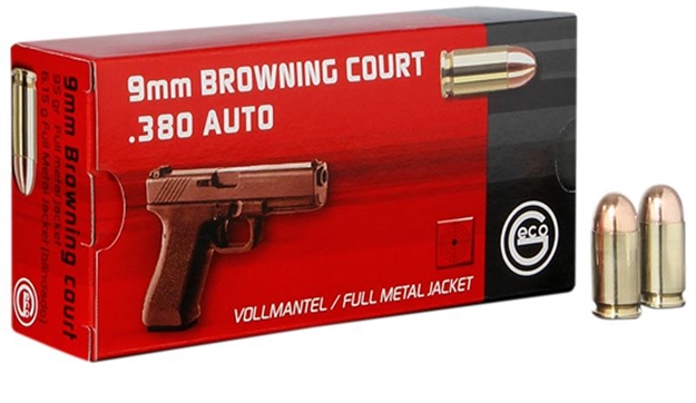 Picture of 270540050 Pistol Geco 380 Automatic Colt Pistol (Acp) 95 GR Full Metal Jacket 50 Bx/ 20 CS