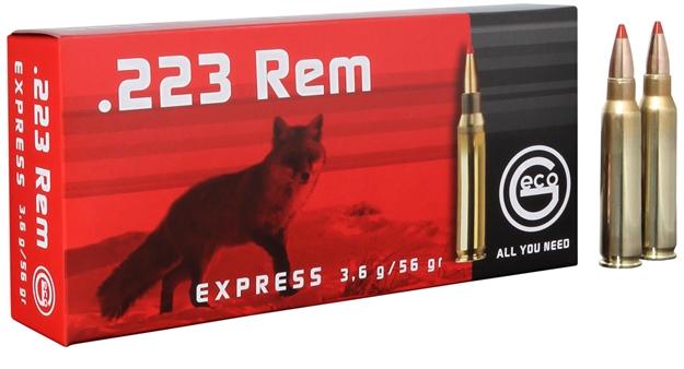 Picture of 283340020 Express Geco 
.223 Remington 56 GR Express Tip 20 Bx/10 CS