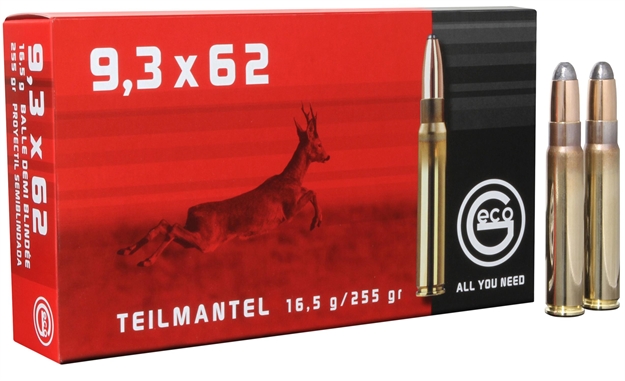 Picture of 284740020 Teilmantel Geco 
9.3X62mm 255 GR Soft Point 20 Bx/ 10 CS