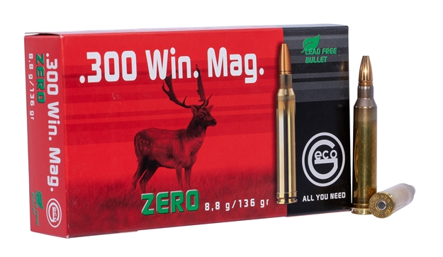 Picture of 288240020 Jhp Geco Zero 
300 Winchester Magnum 1336 GR Jacketed Hollow Point 20 Bx/10 CS