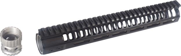 Picture of 2A Bl-Rail M-Lok Gen2 12" Titanium Barrel Nut Ar-15 Blk