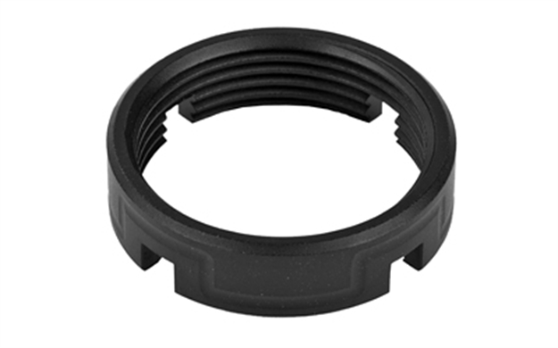Picture of 2A Bldr Series Ar15 AL Castle Nut 2A- CNAL-BLK 854299007833