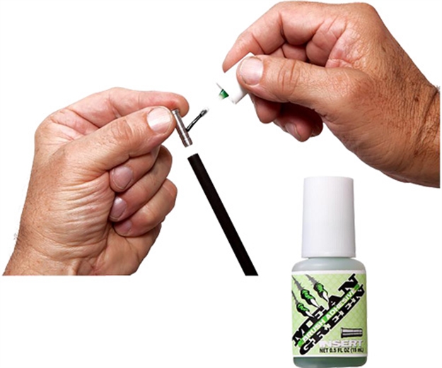 Picture of 30-06 Outdoors Outdoors Insert Glue Mean Green W/Applicator .25Oz