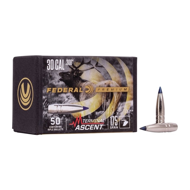 Picture of 30 Caliber (0.308'') 175Gr Terminal Ascent 50/Box