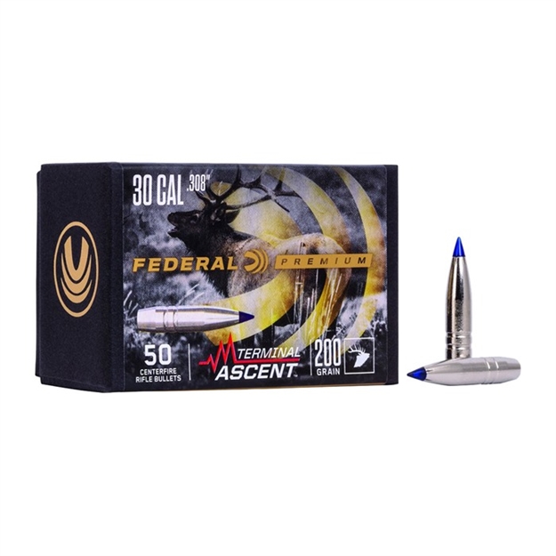 Picture of 30 Caliber (0.308'') 200Gr Terminal Ascent 50/Box