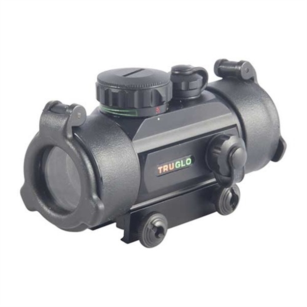 Picture of Truglo Dual Color Red Dot Sight 30Mm Tube 1X 5 Moa Red And Green Dot Reticle With Integral Weaver-Style Base Matte Black TG8030DB 788130011331