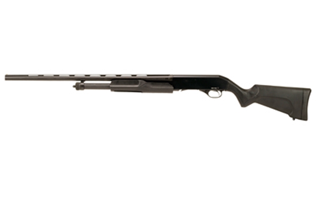 Picture of  Stevens 19490 320 Field Combo 12 Gauge 3" 5+1 18.50"/28" Matte Black Vent Rib Barrel, Black Aluminum Receiver, Black Synthetic Fixed Stock 011356194909