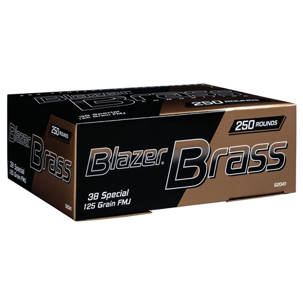 Picture of 38 Spl 125 GR Fmj Blazer Brass (250 CT Value Pack)