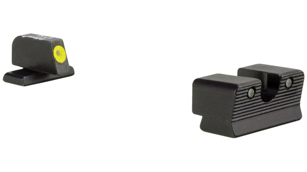 Picture of Trijicon 600870 HD XR Night Sights  Green/Tritium Yellow Outline Front Sight-Green Tritium Black Outline Rear Sight Springfield Armory Xd/Xd-M/Xd Mod.2 SP601-C-600870