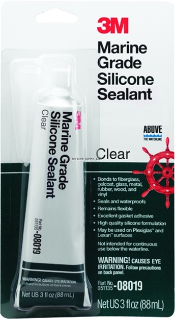 Picture of 3M Silicone Sealant Clear 3Oz