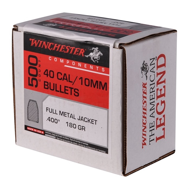 Picture of  Winchester Ammo Wb40tc180d Centerfire Handgun Reloading 40S&W 180Gr Truncated Cone 500 Per Box/3 Case 020892642492
