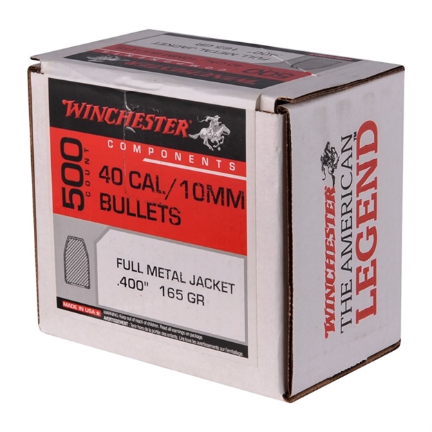 Picture of  Winchester Ammo Wb40tc165d Centerfire Handgun Reloading 40S&W 165Gr Truncated Cone 500 Per Box/3 Case 020892642478
