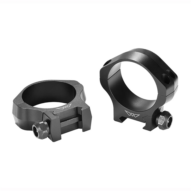 Picture of  Warne 7250M Scope Rings Mountain Tech Matte Black 40Mm Low 0 Moa