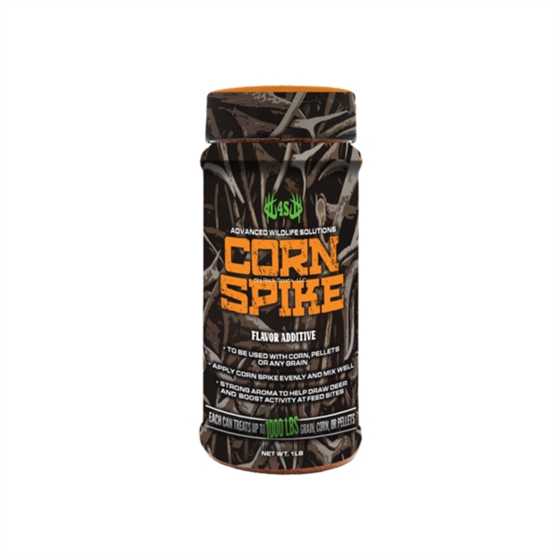 Picture of 4S Corn Spike Deer Feed Attractant, Flavor Additive 1 LB Shaker Bottle