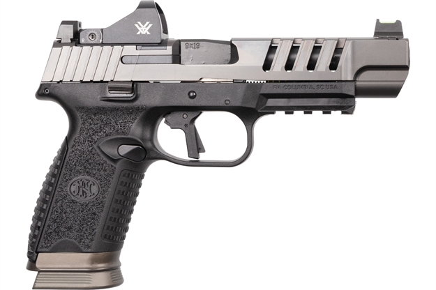 Picture of FN 66101462 509 LS Edge 9Mm Luger 5" Barrel 17+1, Matte Black Polymer Frame With Mounting Rail, NO Manual Safety, Includes Vortex Viper Red Dot 66-101462 845737015879