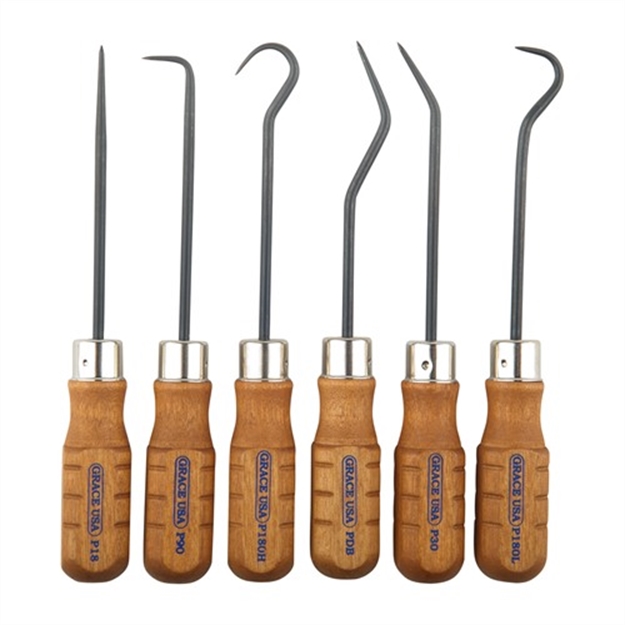 Picture of Grace Usa Usa Hook & Pick Set Set OF 6 Steel GRHP6