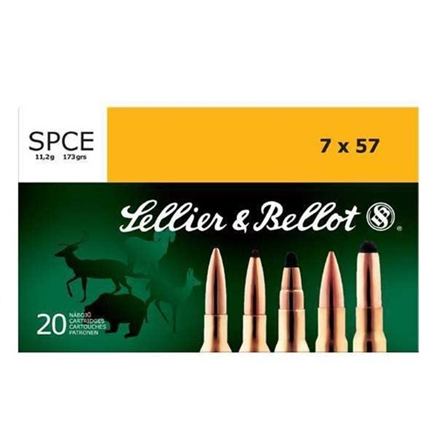 Picture of 7X57mm Mauser 173Gr Spce Ammo N/A