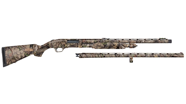 Picture of Mossberg 835 Pump Shotgun Combo 12Ga 28"/24" 6Rnd Turkey/Waterfowl Fiber Optic Bead Sight Ulti Full Accu Set Mobuc 62437
