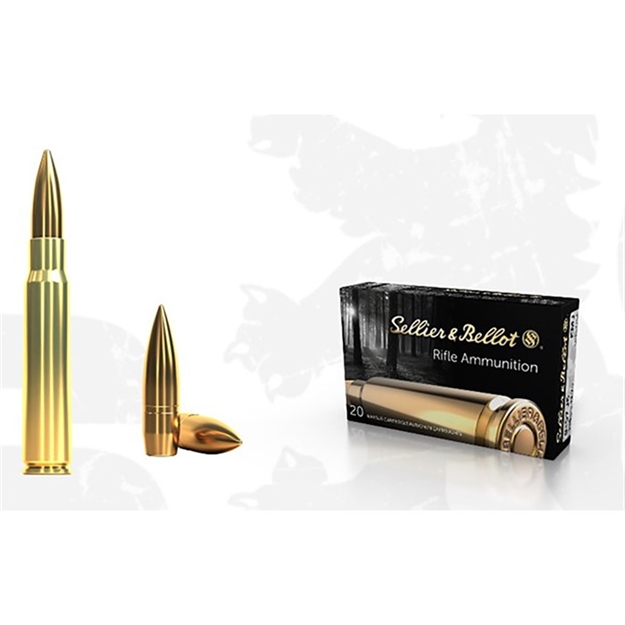 Picture of 8X57mm JS Mauser 196Gr Fmj Ammo 105053101 -