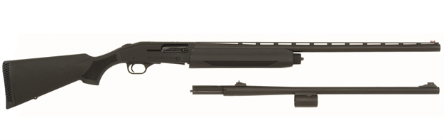 Picture of Mossberg 930 Hunting Combo Semi-Auto Shotgun 12 Ga, Rh, 24 In, Blue, Syn, 4+1 Rnd, Accu-Set, Ported, 3 IN 85238 015813852388