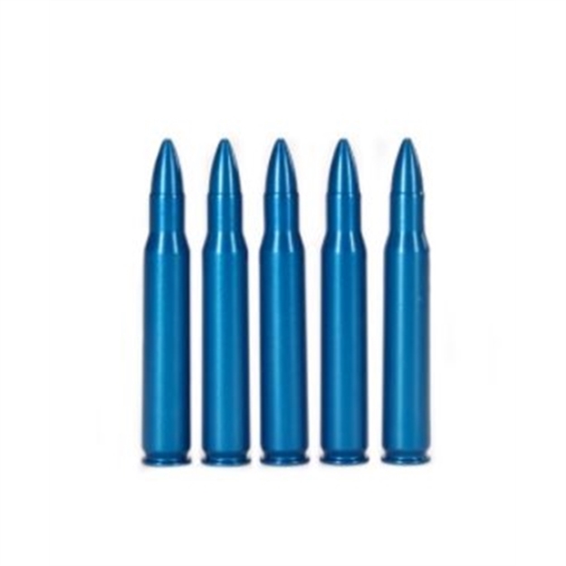 Picture of  A-Zoom 12327 Rifle Blue Snap Caps 30-06Springfield 5Pack