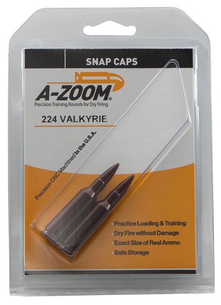 Picture of  A-Zoom 12401 Strikercap Rifle 224Valkyrie 2Pack 666692124013