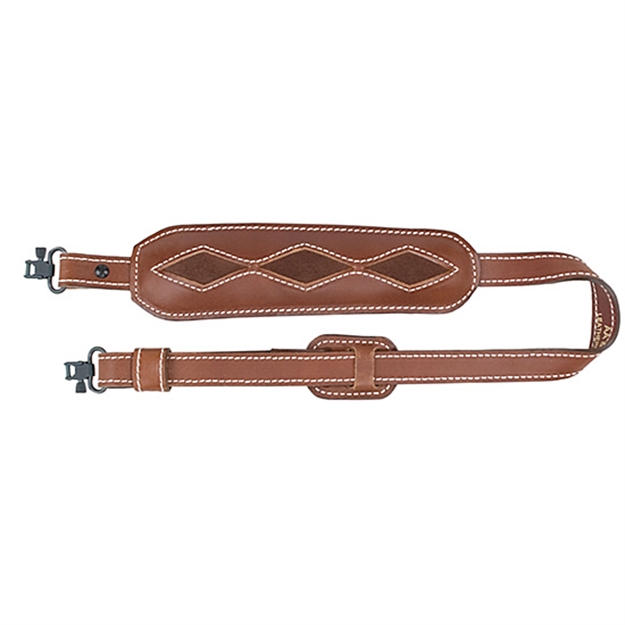 Picture of Aae Trophy Cusion Pad Sling Brown W/Swivels