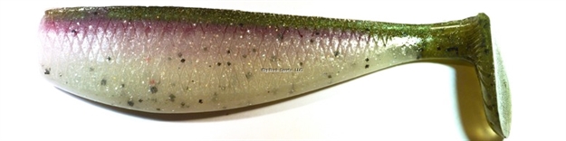 Picture of Aa's 9" Bad Bubba Shads Bulk 10Ct #T73 Mackeral