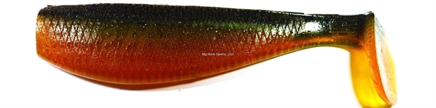 Picture of Aa's 9" Bad Bubba Shads Bulk 10Ct #T76 Rags TO Rich's