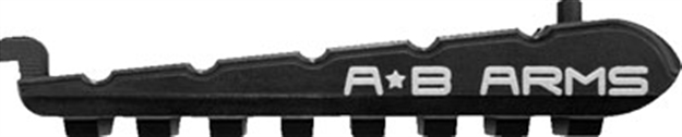 Picture of AB Arms Arms T Rail Picatinny Rail Section For Iwi Tavor Black ABATRAILA