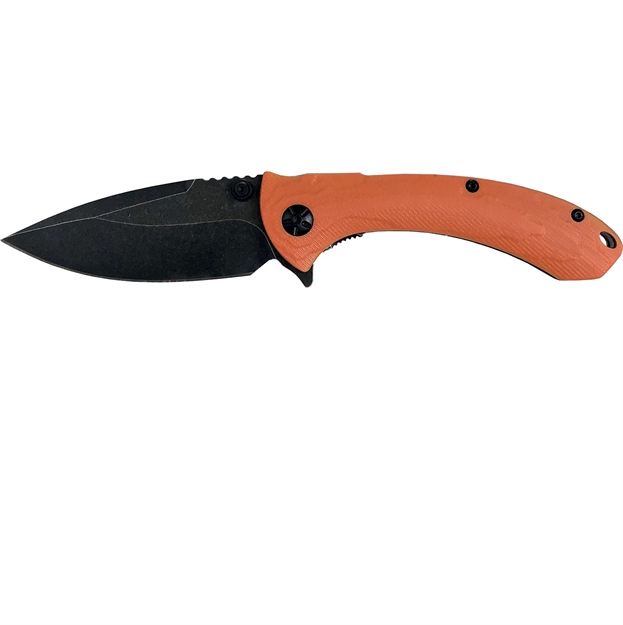 Picture of Abkt Elite Protector II Folder 3.5 IN Blade Orange G-10