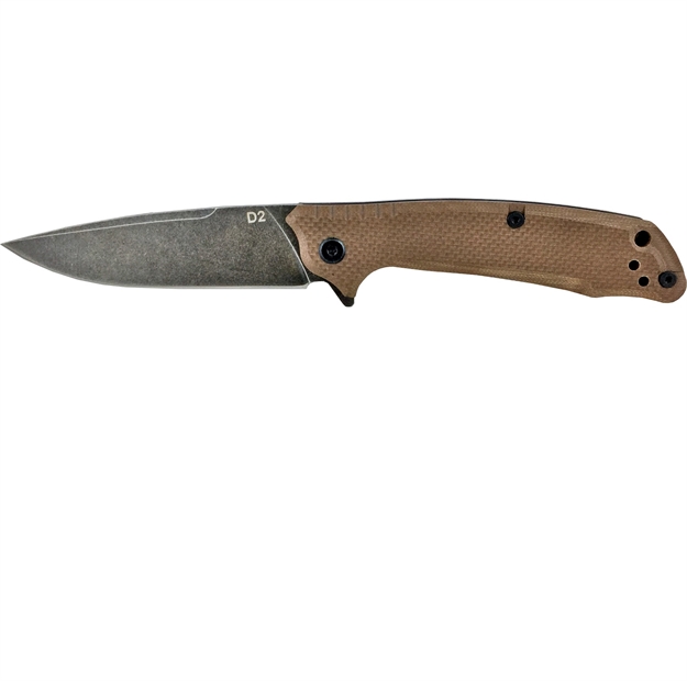 Picture of Abkt Elite Scavenger Folder 3.5 IN Blade Tan Handle
