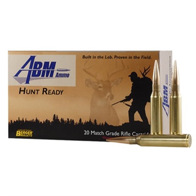 Picture of Abm Hunt Ready 338 Lapua 250Gr Berger Match Elite Hunter