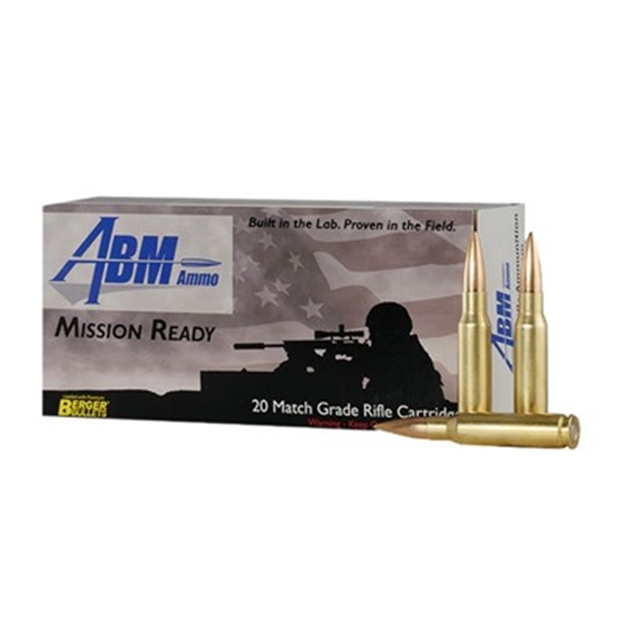 Picture of Abm Mission Ready 308 Win 175Gr Berger Match Otm 20/Bx