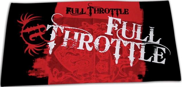 Picture of Absolute Outdoors Throttle Beach Towel Red 30X60