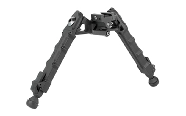 Picture of Accu-Tac Hd500000 Hd-50  Bipod 7"-10" Adjustment Black Hardcoat Anodized  6061-T6 Aluminum HD50-0000