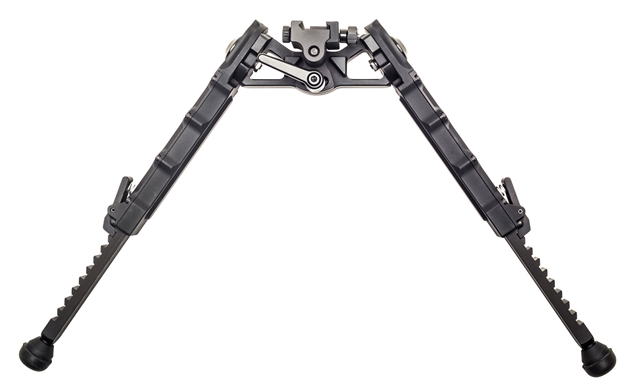 Picture of Accu-Tac Hd500000 Hd-50  Bipod 7"-10" Adjustment Black Hardcoat Anodized  6061-T6 Aluminum HD50-0000